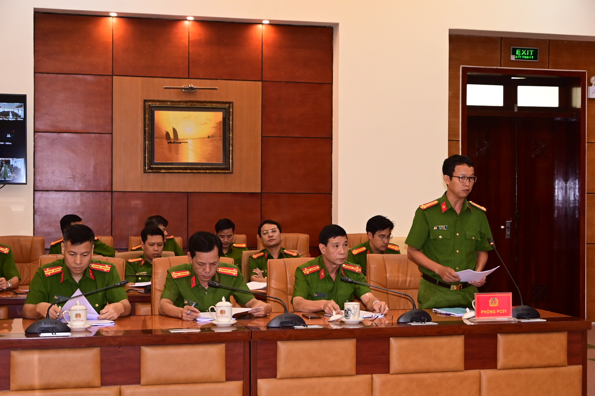 Văn phòng Cơ quan Cảnh sát điều tra: Nâng cao chất lượng Phòng trực ban hình sự, tiếp dân kiểu mẫu